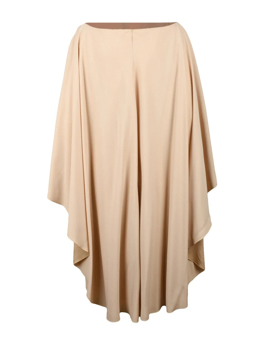 Alberta Ferretti Cream Longuette Sheath Dress