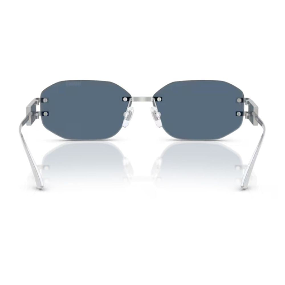 Versace 0Ve2274 Damier Plaque Rimless Geometric Sunglasses