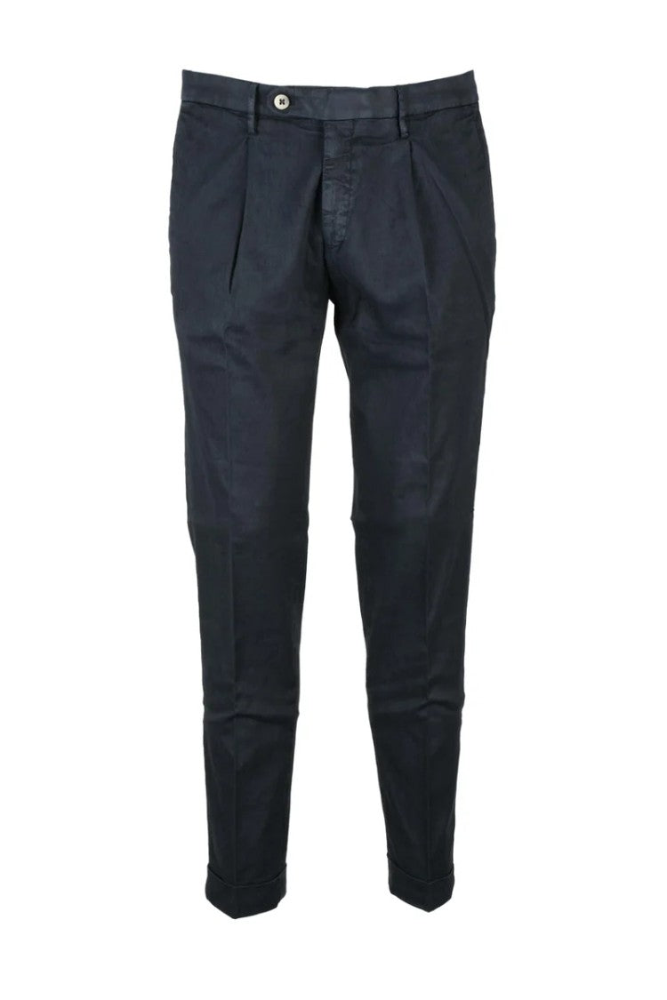 Michael Coal 1+ Multi-Color Tailored Trousers With Cuffed Hems