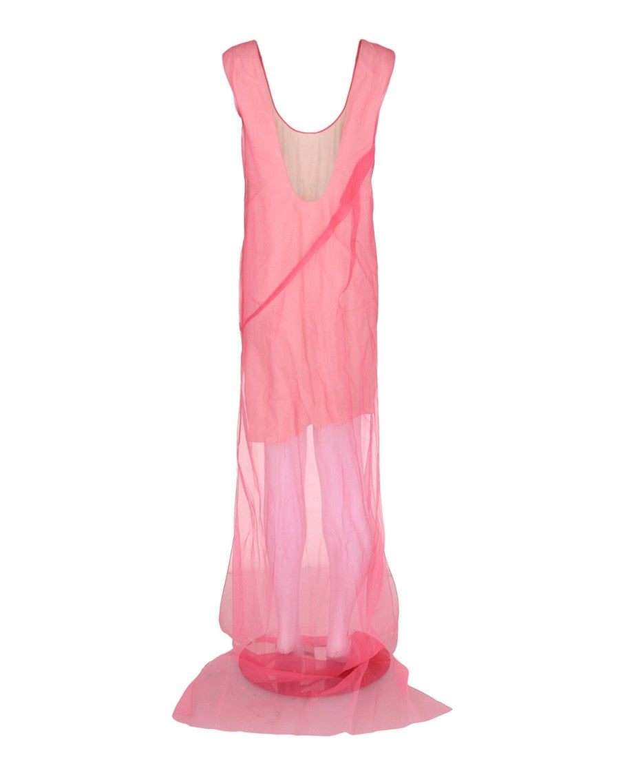 Givenchy Sheer Silk Maxi Dress