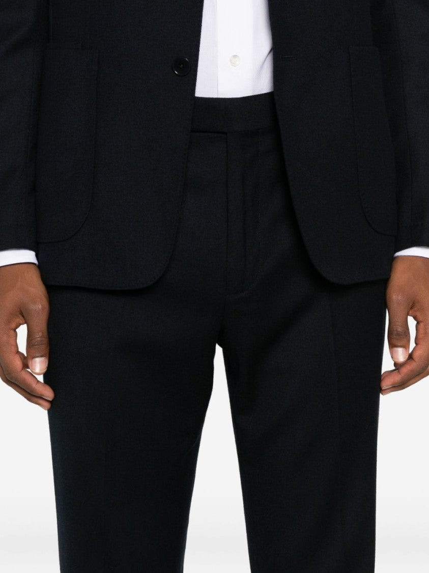 Ermenegildo Zegna Tailored Men's Blazer With Two-Button Closure And Notch Lapels