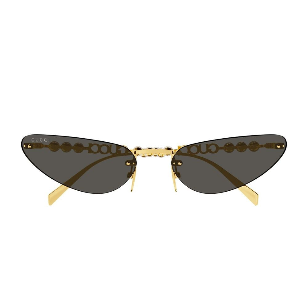 Gucci Gg1920s Linea Name Of Brand Rimless Cat-Eye Sunglasses