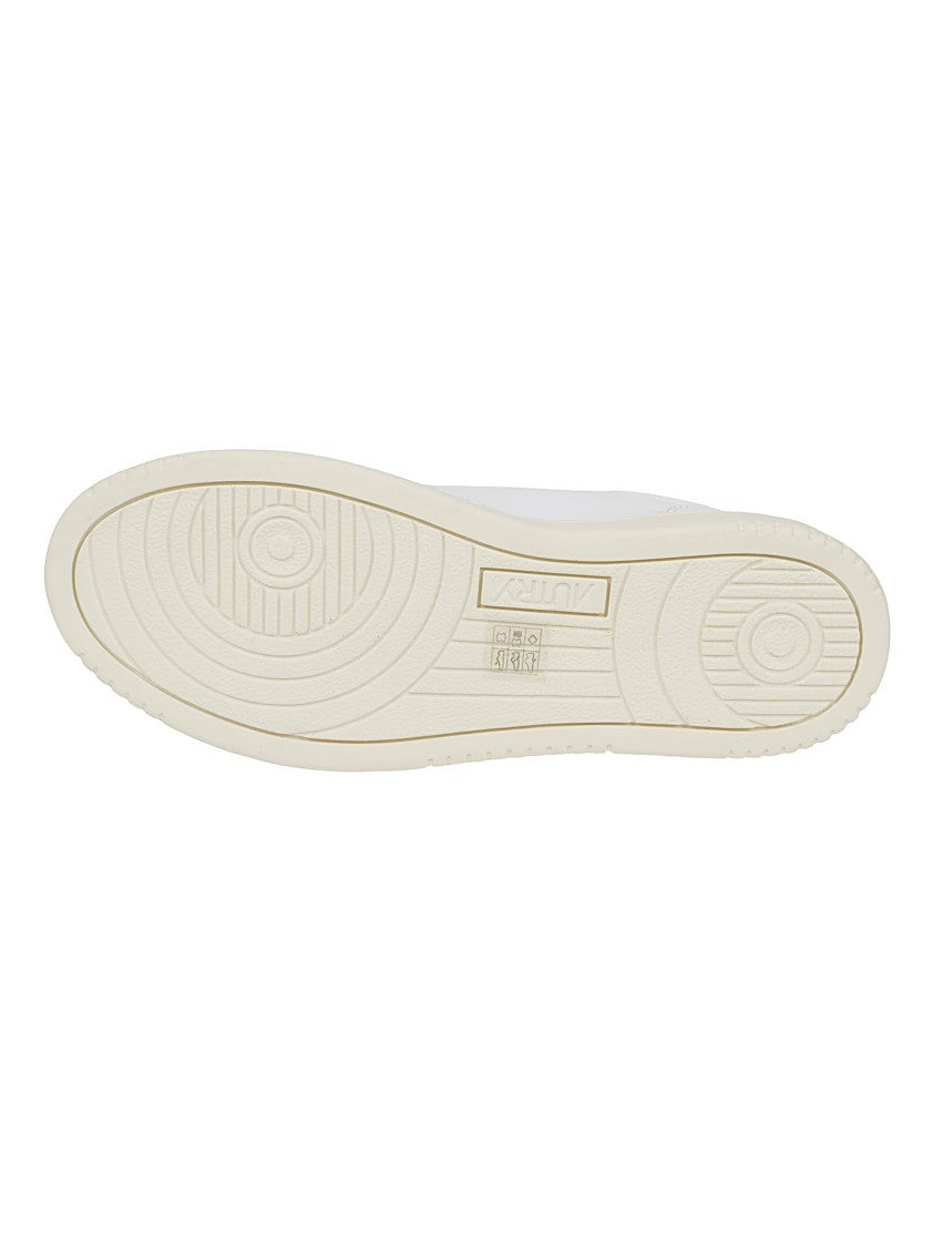 Autry Medalist Low Calf Leather Suede Sneakers
