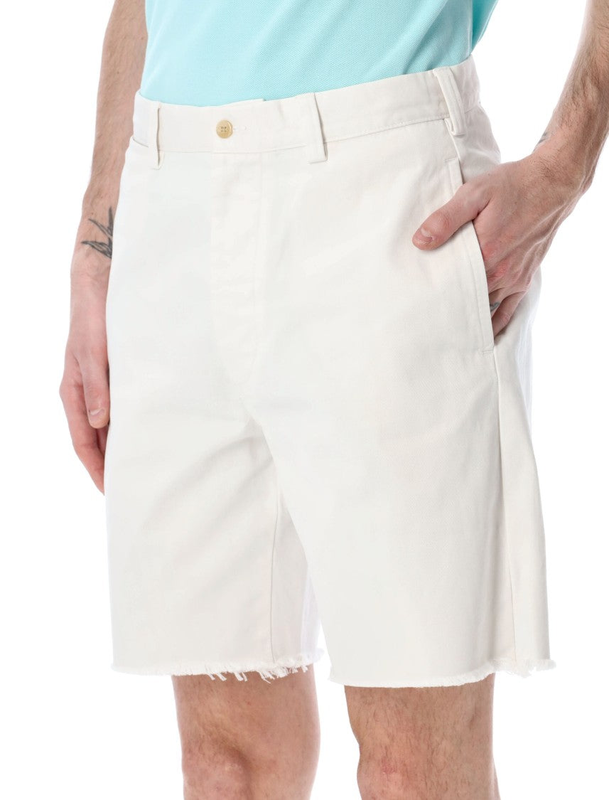 Polo Ralph Lauren Chino Raw Cut Hem Bermuda Shorts