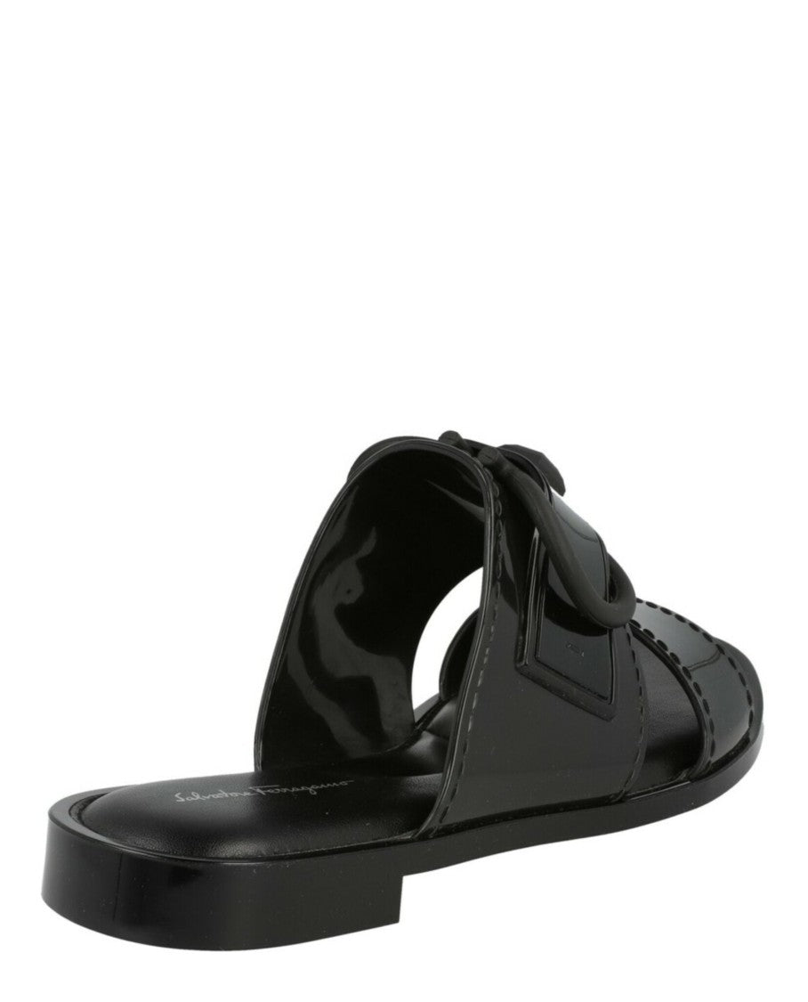 Ferragamo Taryn Logo Slides