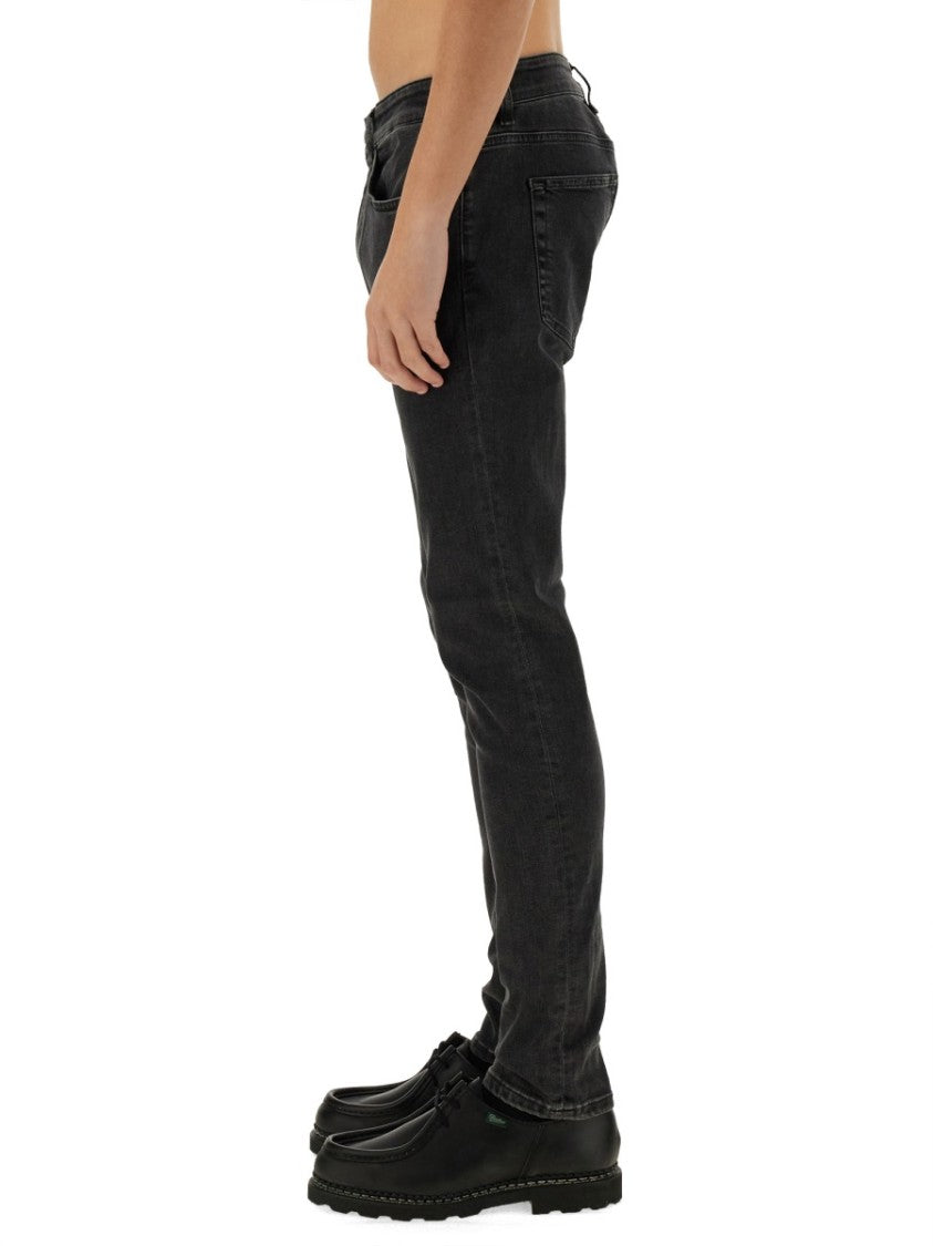 Pt Torino Slim-Fit Dark Wash Denim Pants