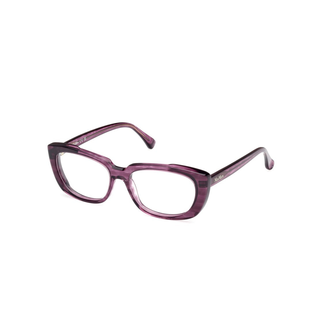 Max Mara Mm5114 54083 Bold Rectangular Eyeglasses
