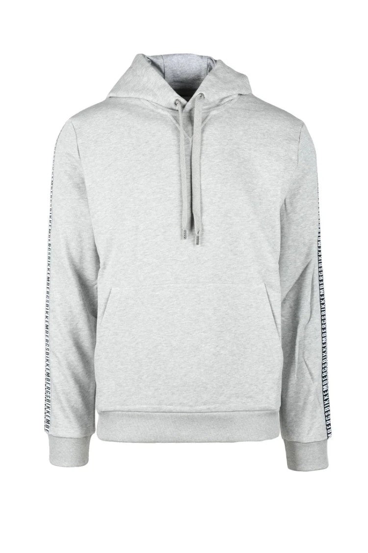 Bikkembergs Light Grey Cotton Polyester Sweatshirt