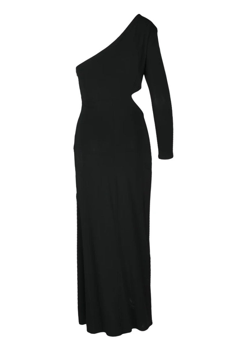 Simona Corsellini One-Shoulder Dress - Black