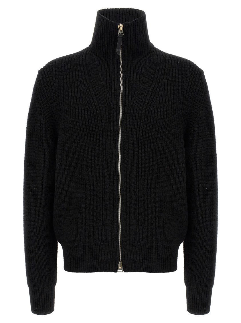 Tom Ford Zip Sweater With High Neck