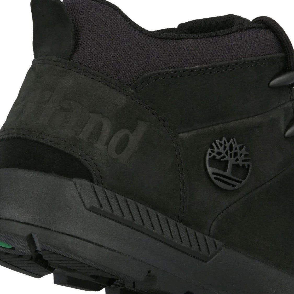 Timberland Sprint Black Low-Cut Padded Collar Nubuck Boots