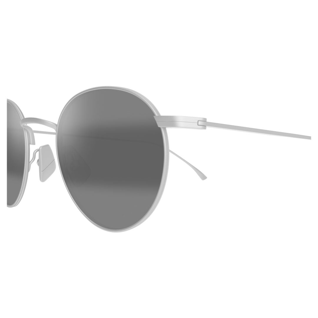 Maui Jim Kaapeha Minimalist Metal Frame Sunglasses With Round Lenses