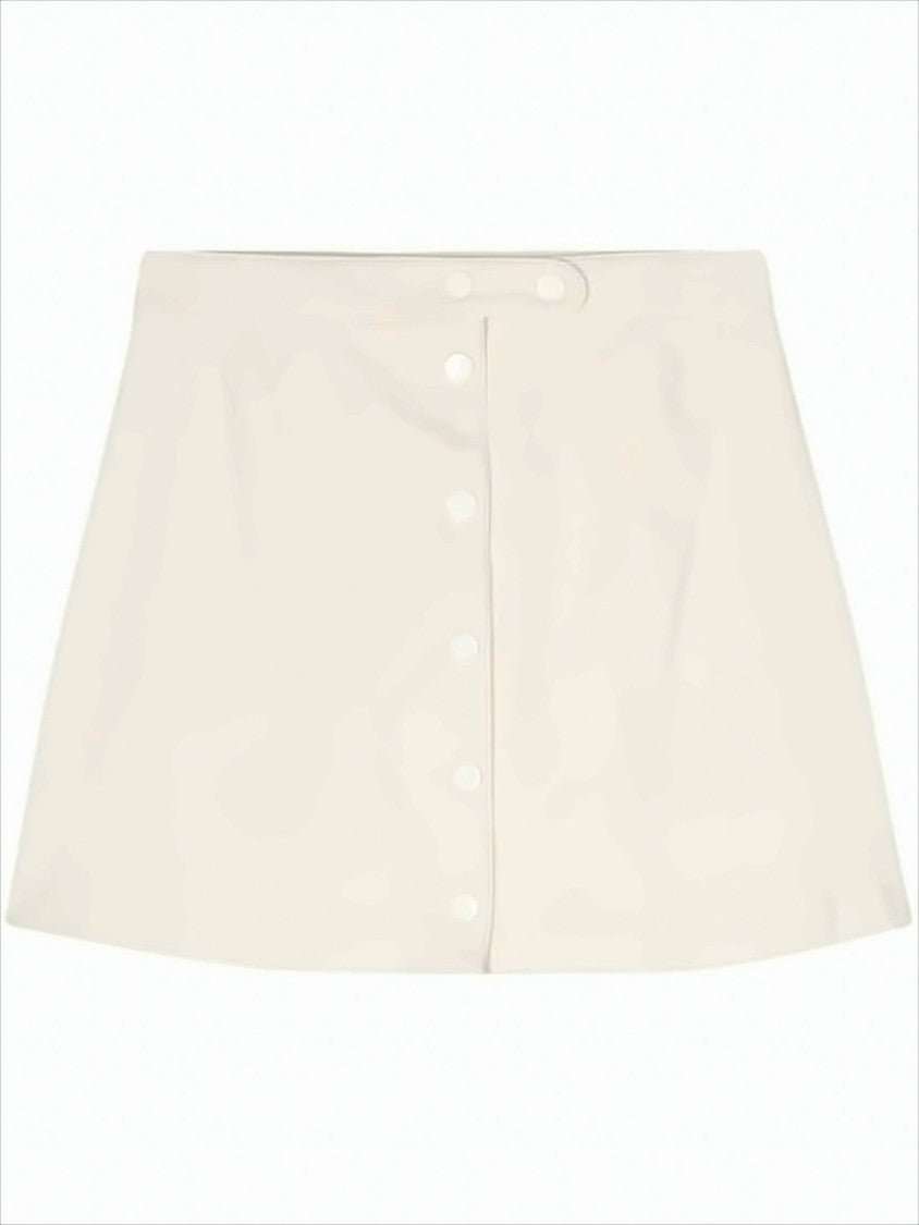 A.P.C. A-Line White Skirt