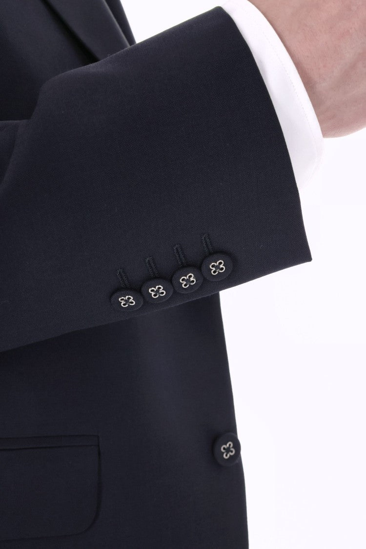 Officine Generale Kent Model Single-Breasted Wool Jacket