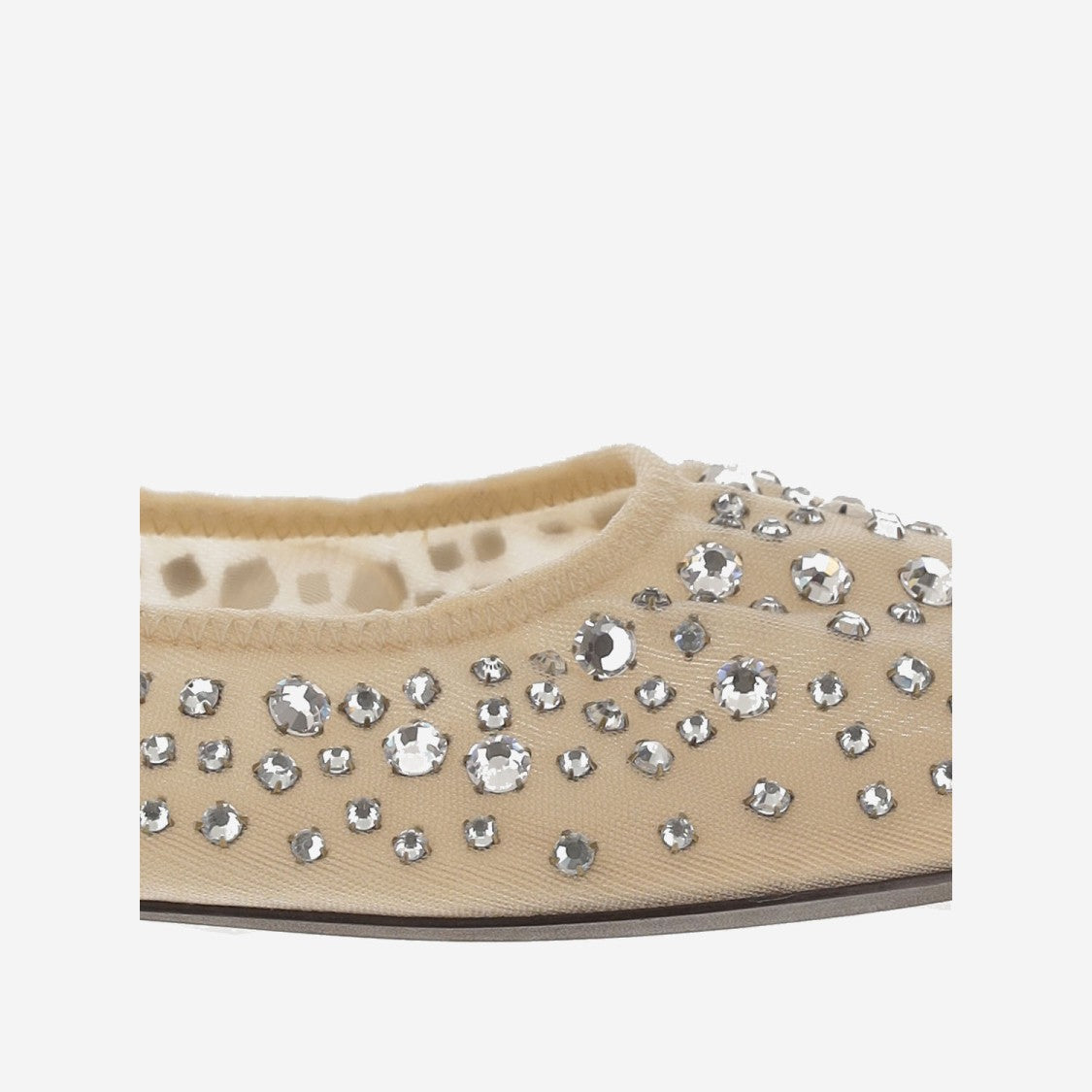 Tory Burch Ballet Flats With Crystals