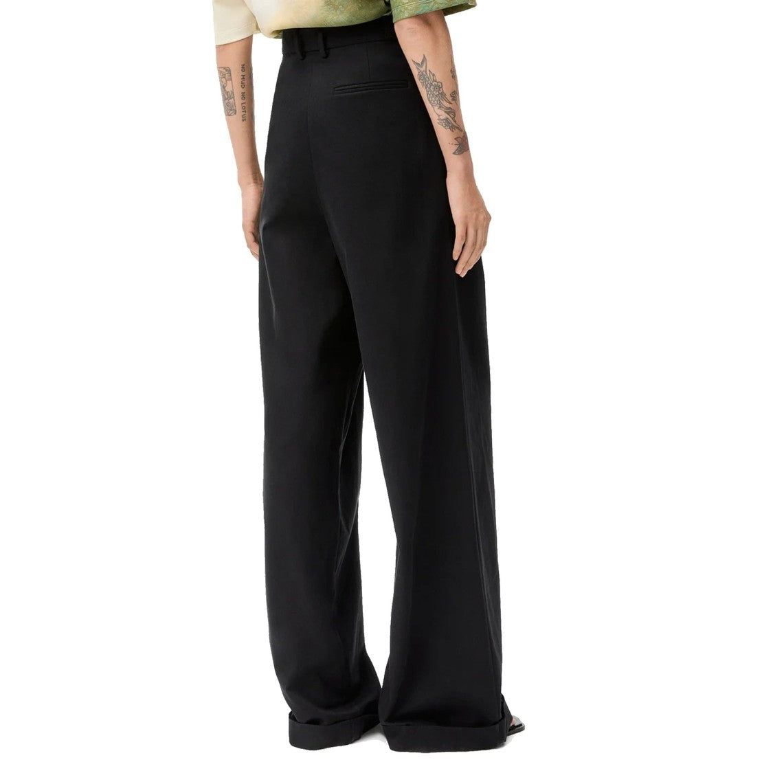 Loewe Cotton And Silk Pants