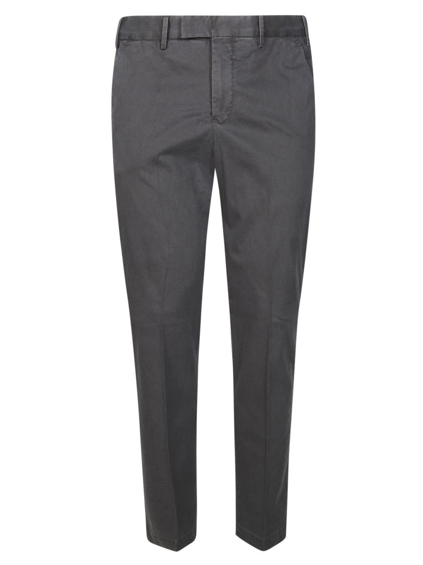 Pt01 Pt01 Grey Straight Leg Chino Pants