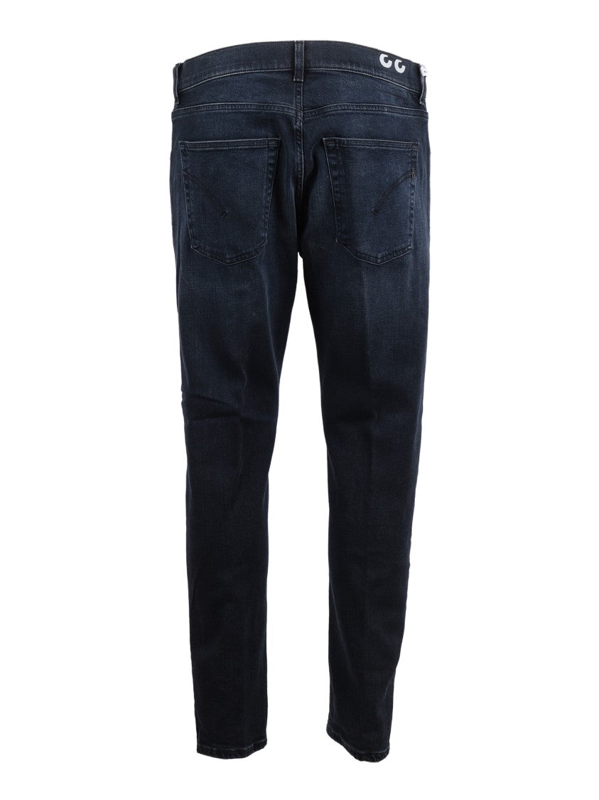 Dondup Dian Slim Fit Tailored Straight-Leg Pants