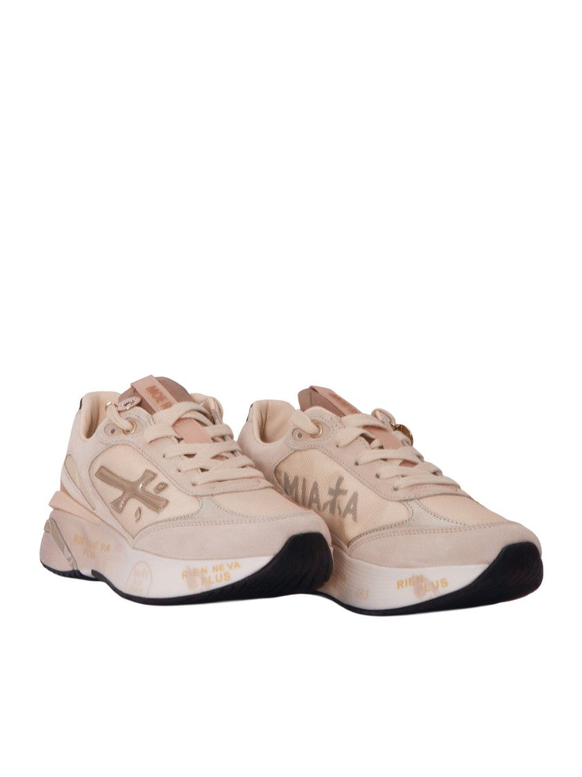 Premiata Moerund Off White Zebra Sneakers