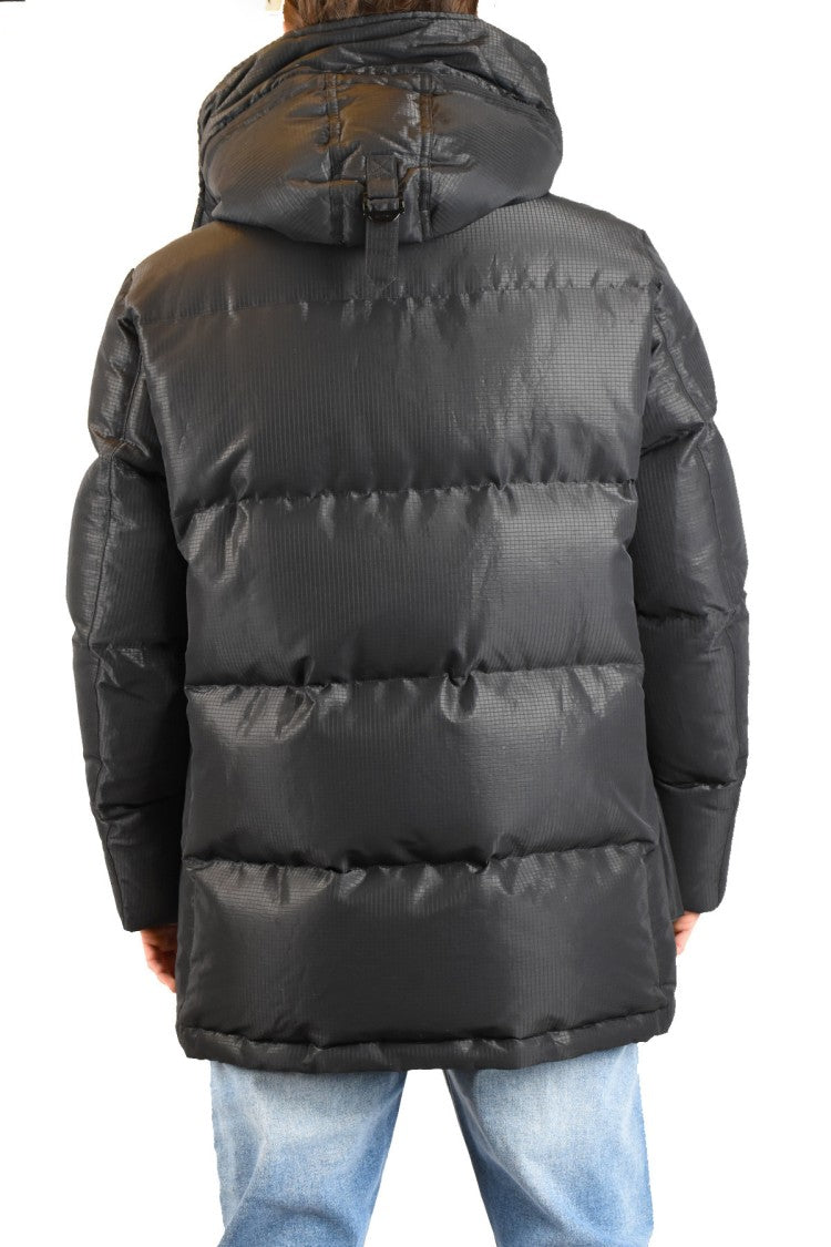 Belstaff Black Nylon Quilted Down Jacket