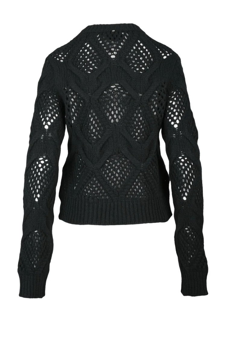 Sportmax Narvel Virgin Wool Knit - Black