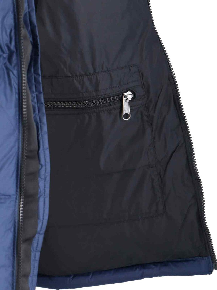 The North Face Padded High-Collar Down Jacket With Detachable Hood