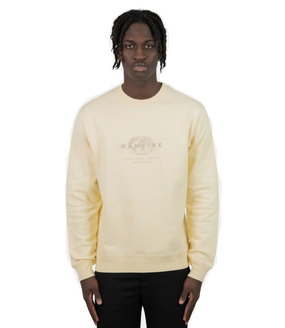 Martine Rose Embroidered Logo Sweatshirt With Relaxed Fit