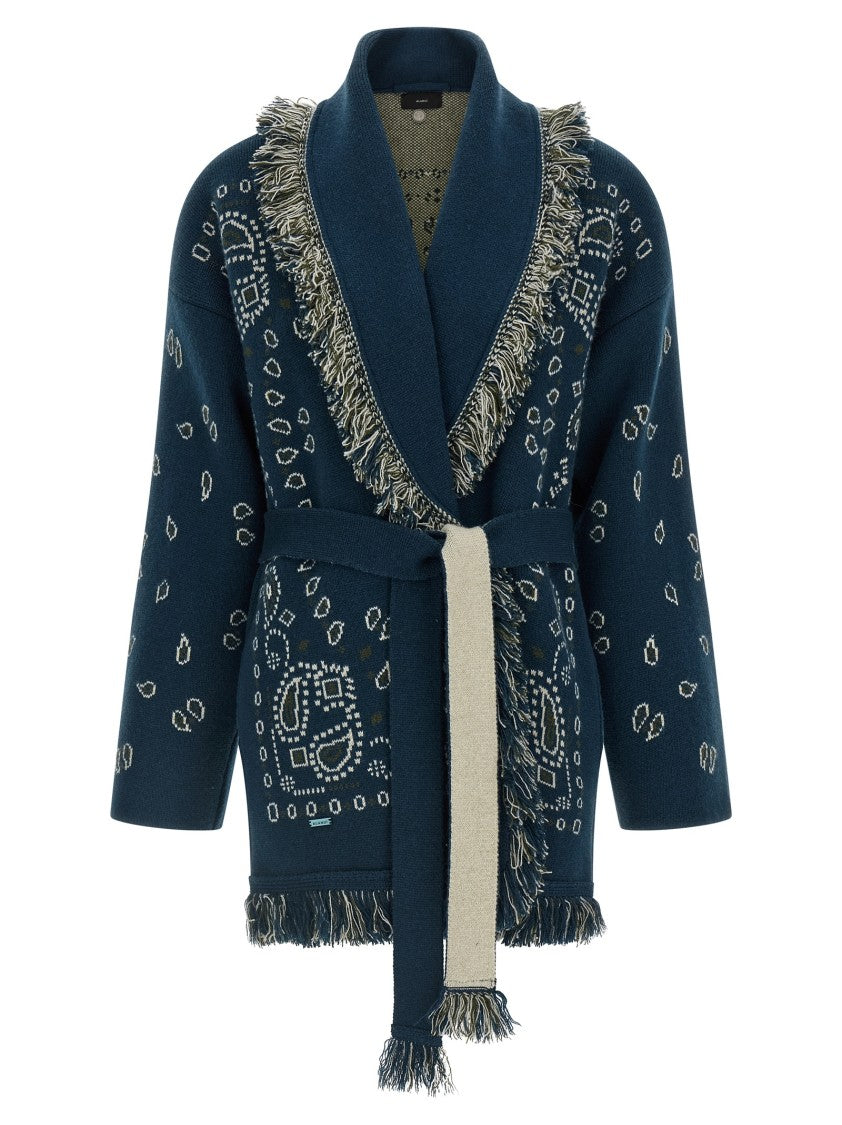 Alanui Bandana Cardigan
