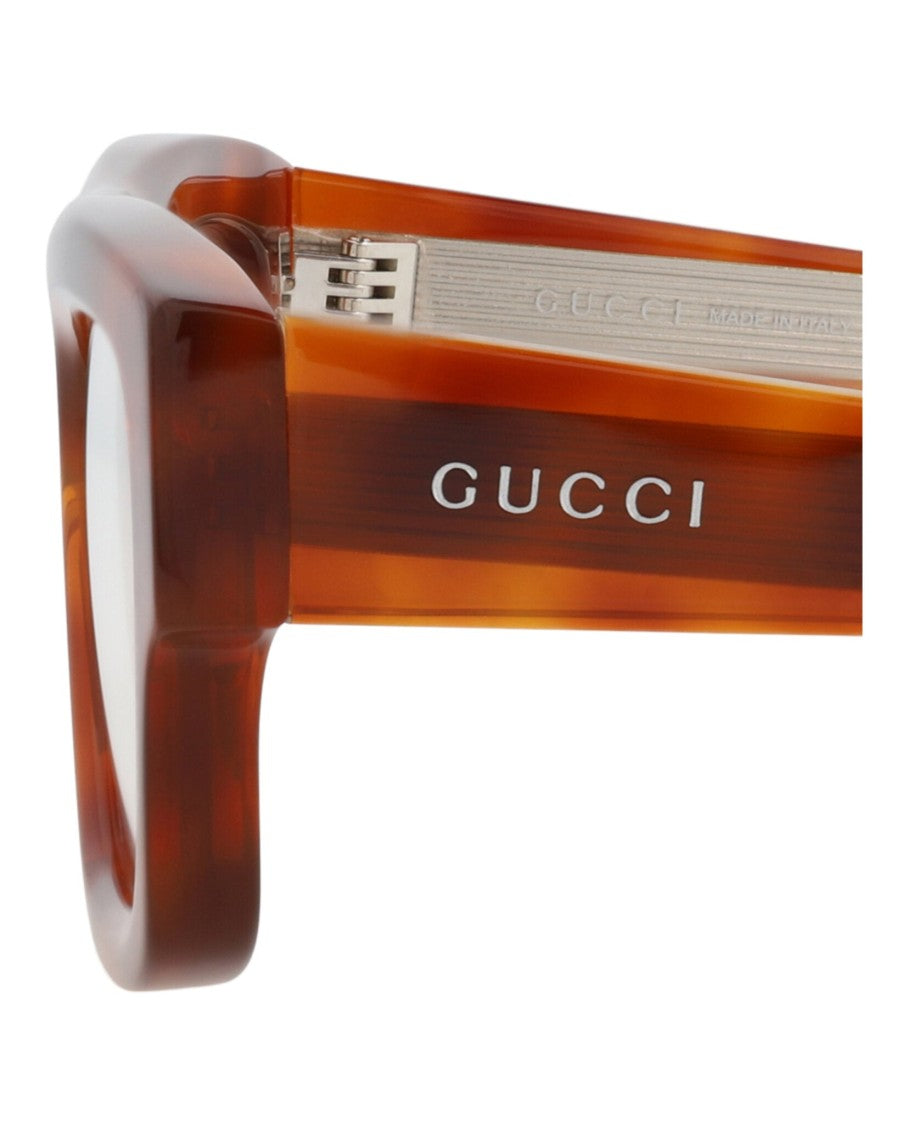 Gucci Square-Frame Recycled Acetate Sunglasses