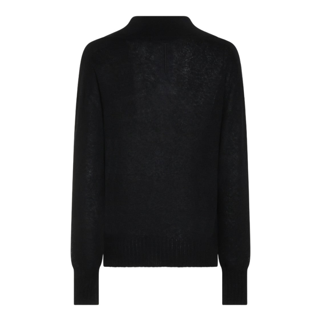Tom Ford Long-Sleeve Top With Deep V-Neckline And Ribbed Details