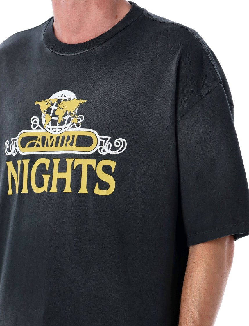 Amiri Night Oversized T-Shirt