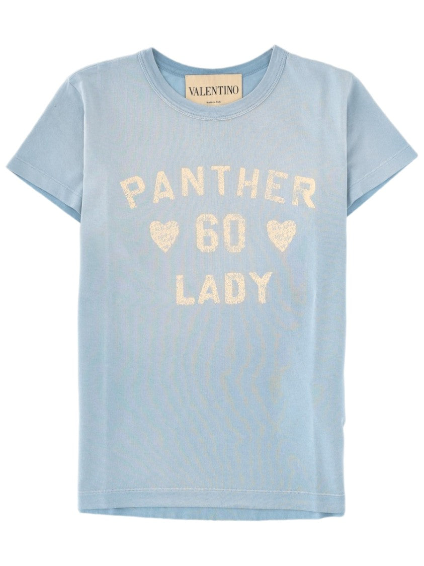 Valentino Heart Graphic Short-Sleeve Cotton T-Shirt