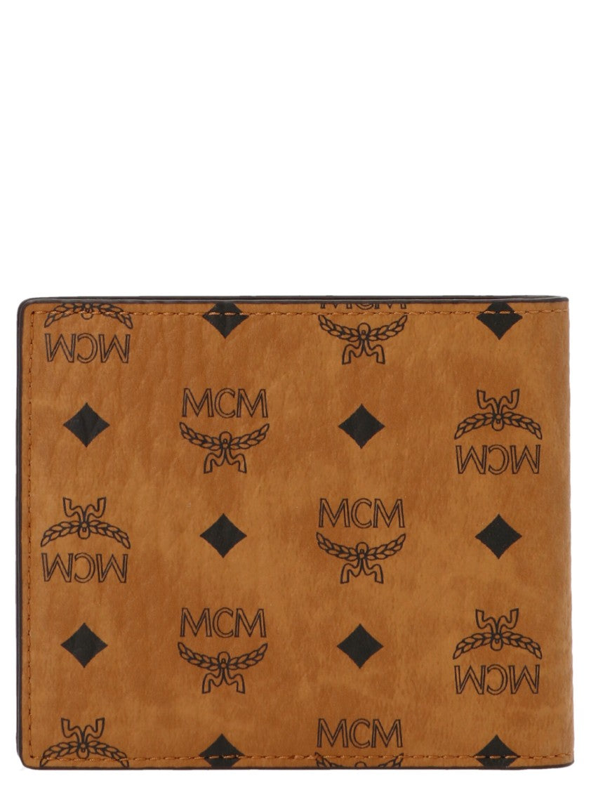 Mcm All Over Logo Wallet