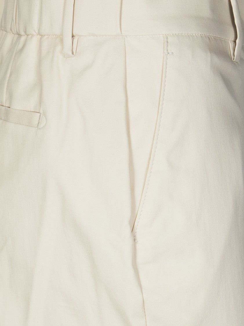 Berwich Technical Cigarette Cropped Slim Pants