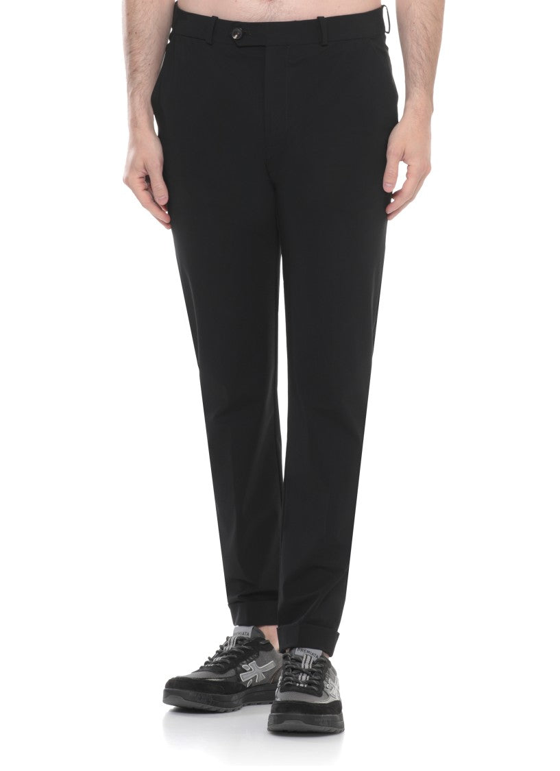 Rrd Black Surflex Chino Straight-Leg Pants