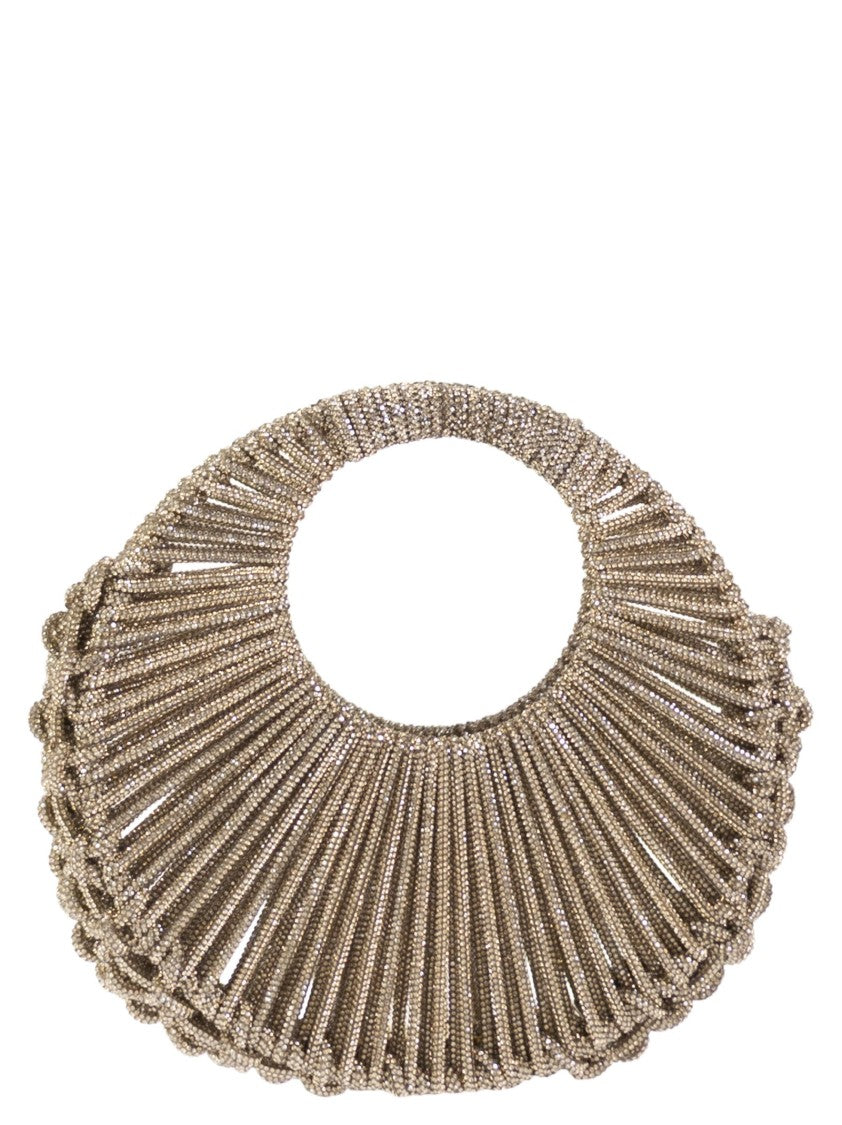 Hibourama Jaya - Jewellery Bag Studded With Crystals