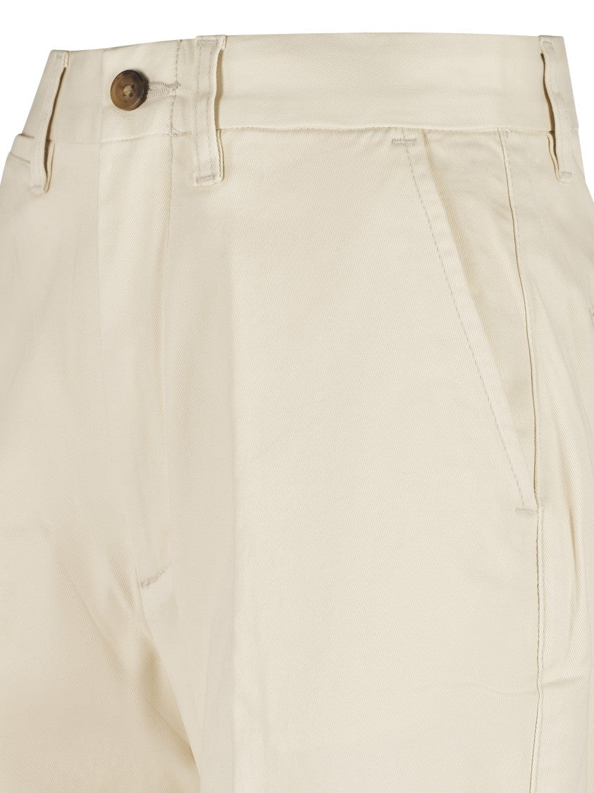 Polo Ralph Lauren High-Waisted Straight-Leg Trousers With Functional Pockets