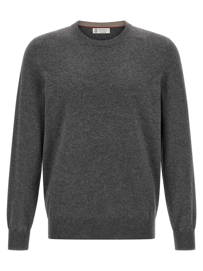 Brunello Cucinelli Cashmere Sweater With Crew Neck