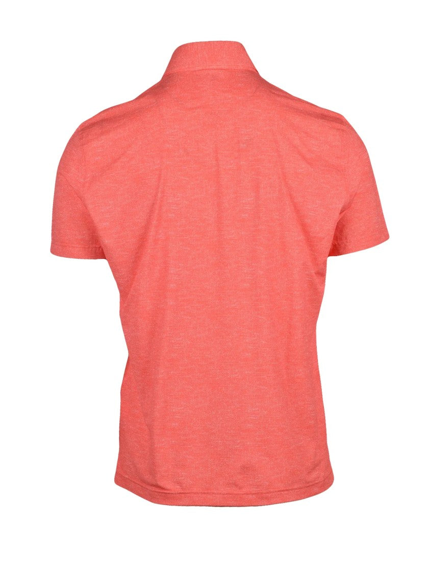 Ghirardelli Next Red Polyamide-Blend Technical Polo Shirt