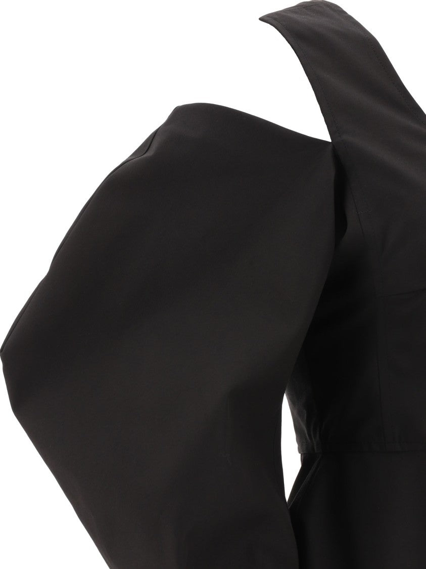 Jil Sander Fitted Black Top