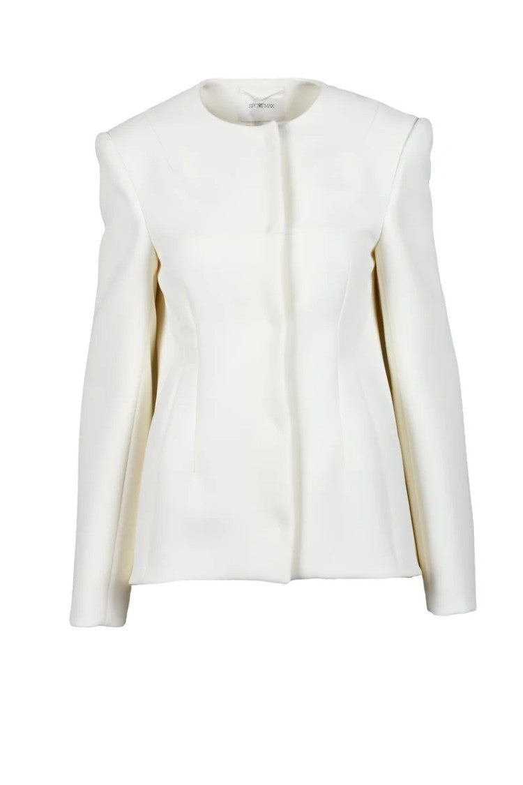 Sportmax White Structured Jacket