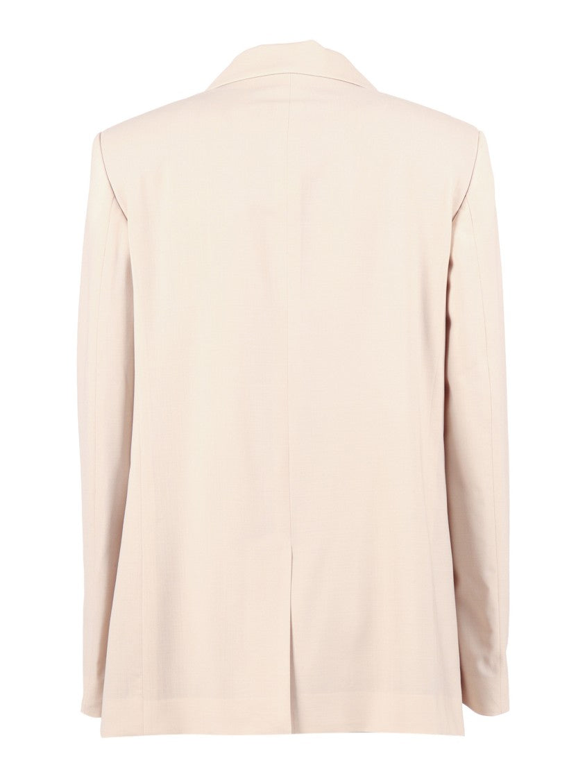 Fabiana Filippi Nude Oversized Drawstring Jacket