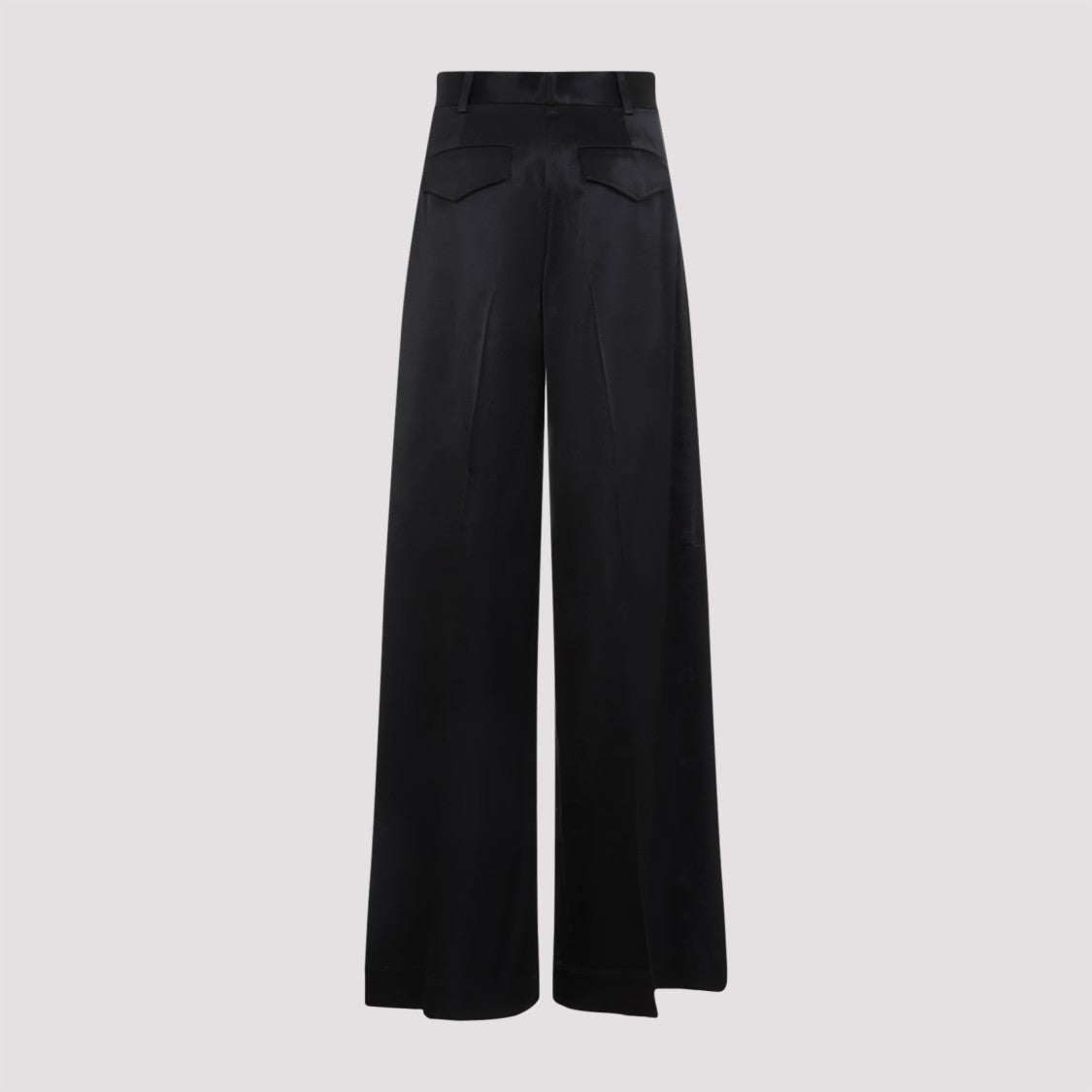 Jil Sander Black Viscose Pants