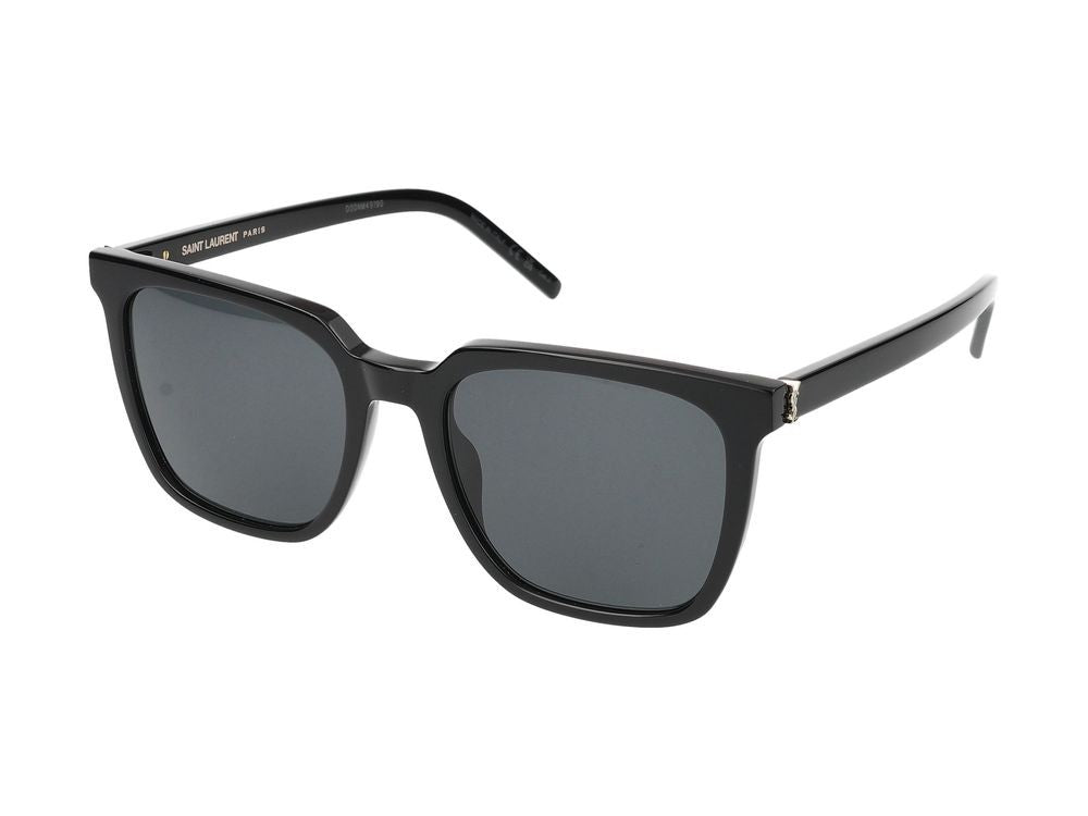 Saint Laurent Black Sl M146 Square Sunglasses