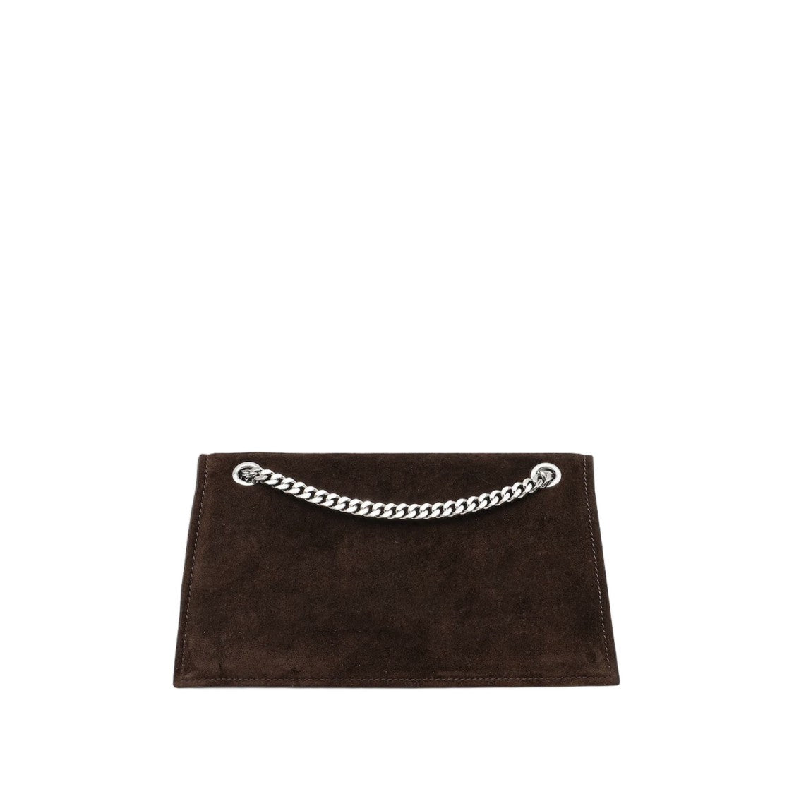 Tory Burch Suede Handbag With Turn Lock Closure