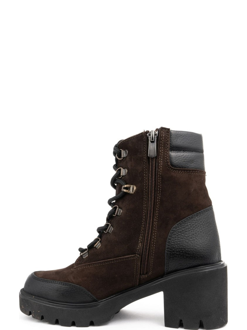 Sergio Moretti Lace-Up Ankle Boots