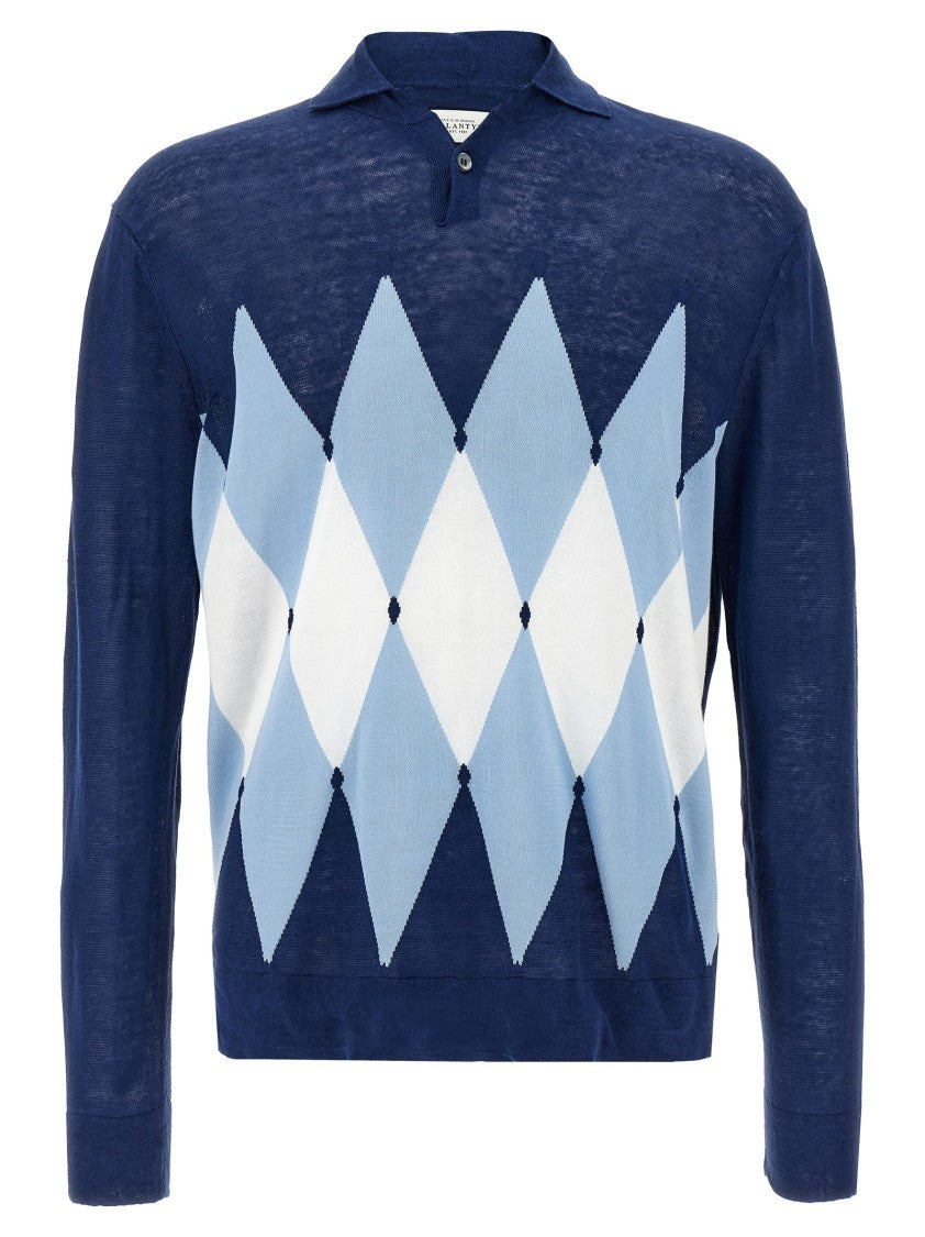 Ballantyne 'Argyle' Polo Shirt