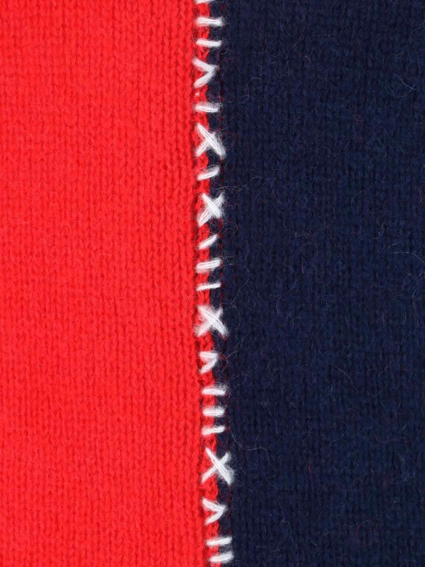 Charles Jeffrey Loverboy Classic Knit Hoodie In Vibrant Red
