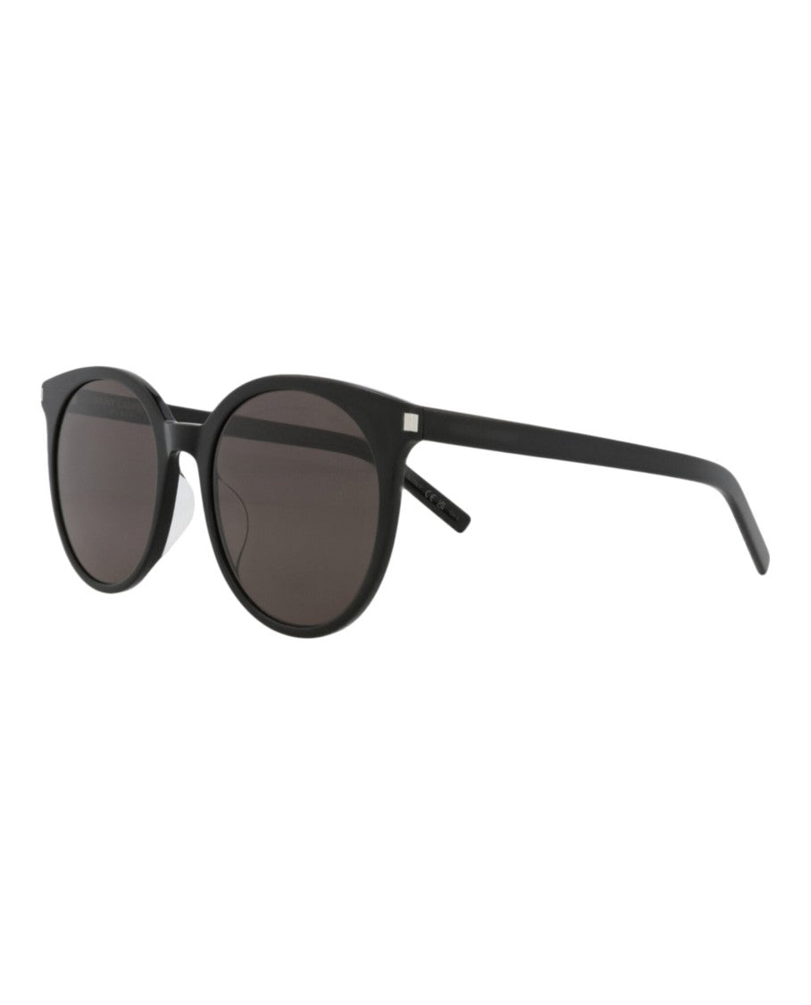 Saint Laurent Round-Frame Acetate Sunglasses