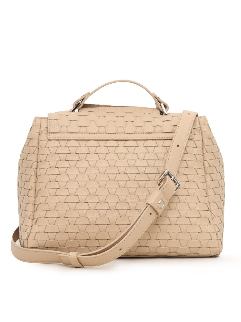 Claudio Orciani Woven Textured Shoulder Bag